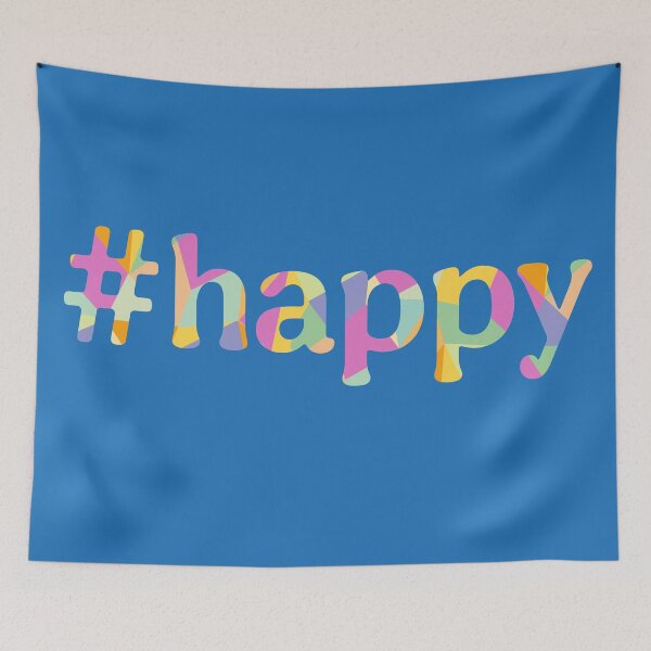 Item preview, Hashtag Happy (5) designed and sold by ToluaPrints.