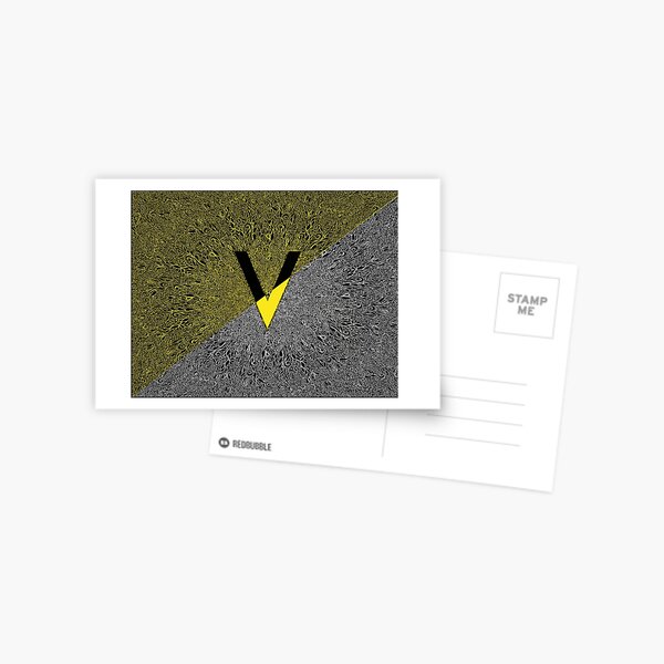 Voluntaryism Radial Flag Postcard