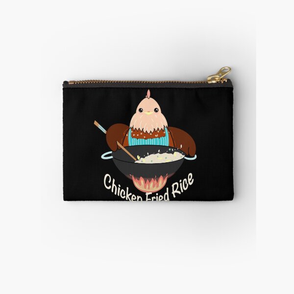Item preview, Chicken Fried Rice | Are You Telling Me a Chicken Fried This Rice White Text | Dad Joke | Cute Red Chicken designed and sold by juliuhhh.