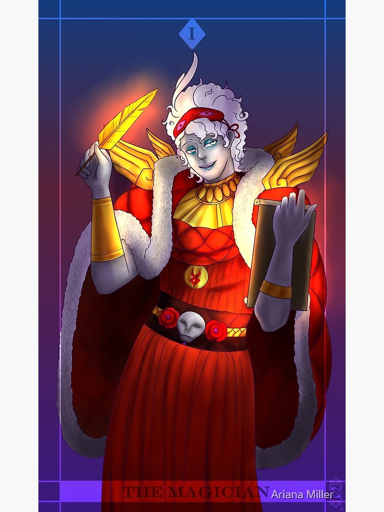 "Hades Tarot Card Hypnos" Poster for Sale by AriMillerDesign Redbubble