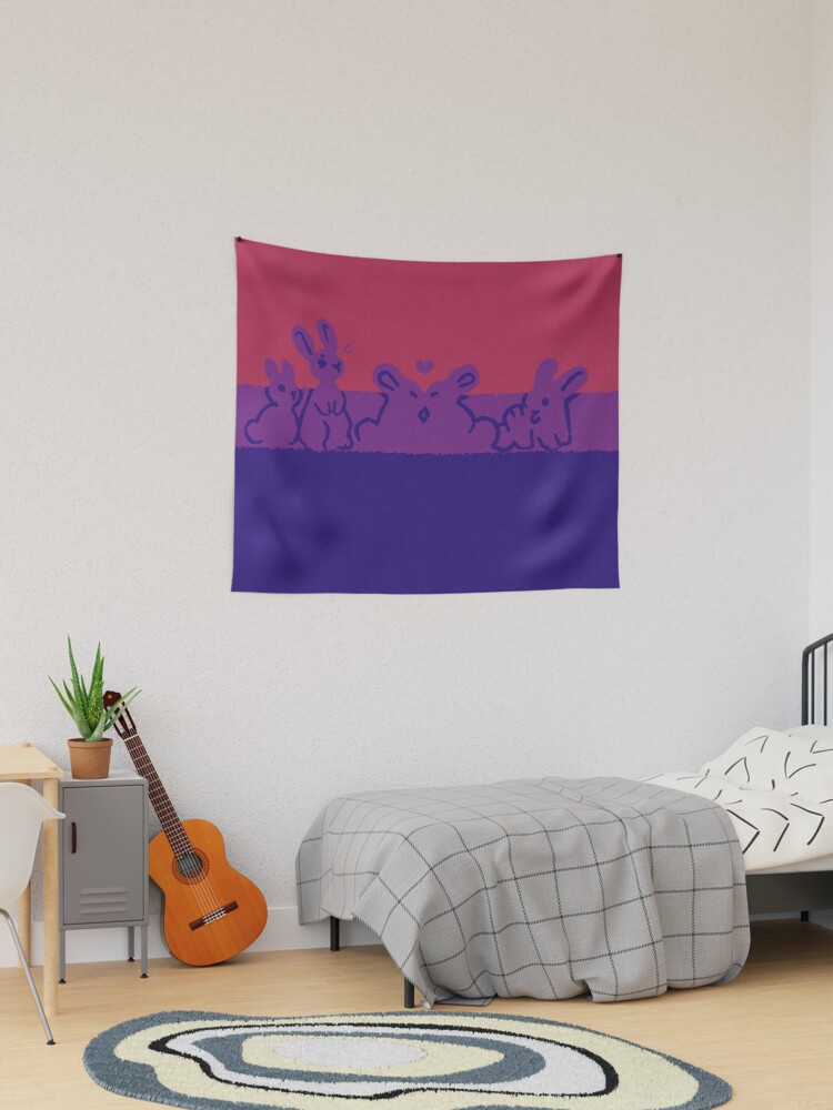 Bi flag tapestry sale