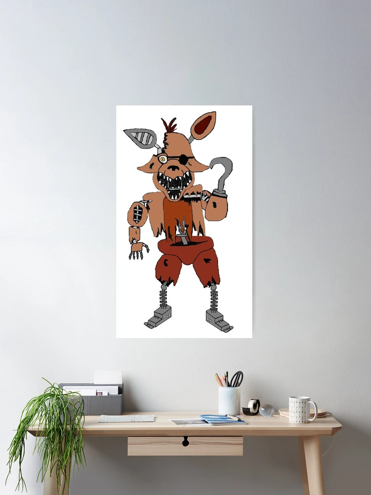 Withered Foxy Poster for Sale by WillowsWardrobe