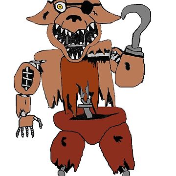 withered foxy Sticker for Sale by riss-su