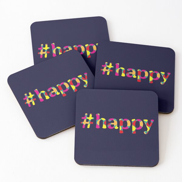 Item preview, Hashtag Happy (2) designed and sold by ToluaPrints.