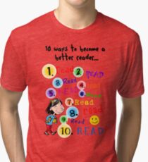 Better Reader Tri-blend T-Shirt