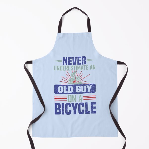 Item preview, Never underestimate an old guy on a bicycle designed and sold by digoarpi.