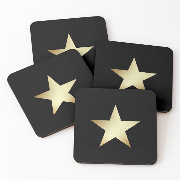 Item preview, Minimalist Aesthetic Star in Gold Color designed and sold by NECHSTORE.