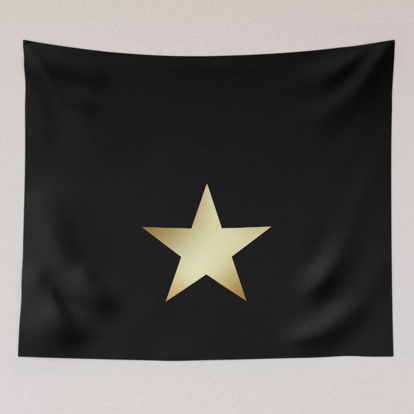 Item preview, Minimalist Aesthetic Star in Gold Color designed and sold by NECHSTORE.