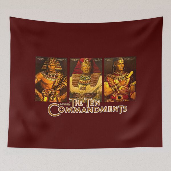 Item preview, The Ten Commandments (1956) Movie Charlton Heston Yul Brynner designed and sold by Etikett.