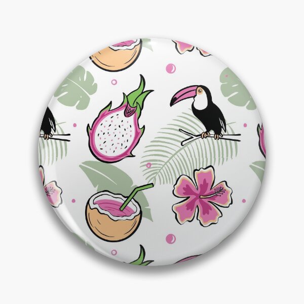 Item preview, Toucan Tucan Bird Funny Tropical Dragon Fruit designed and sold by Alladin7.