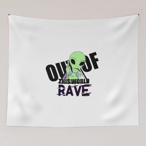 Item preview, Out of this world rave design designed and sold by Ashtreemeadow.