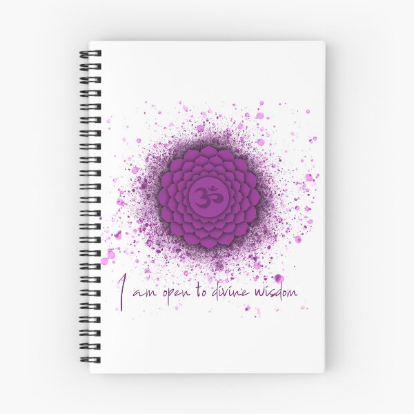 Item preview, Crown Chakra Design / I am open to divine wisdom designed and sold by blacklittlemoon.