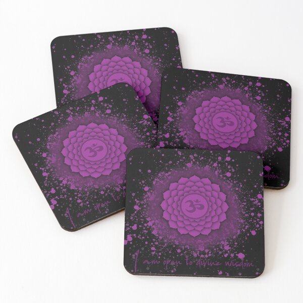 Artikelvorschau, Kronenchakra Design / Ich bin offen für göttliche Weisheit divine entworfen und verkauft von blacklittlemoon.