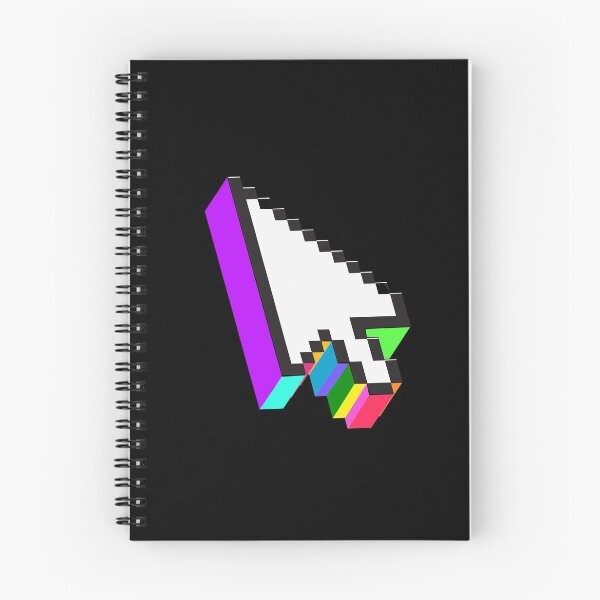 Item preview, internet computer cursor colorful hip and super geek arrow 3d designed and sold by mirrorimages.