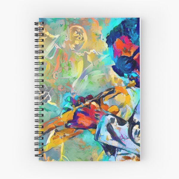 Item preview, Jazz State of Mind - Colorful Impressionism Trumpeters designed and sold by Realismagico.