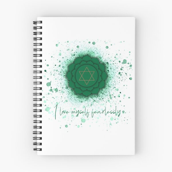 Artikelvorschau, Herzchakra Design / Ich liebe mich furchtlos entworfen und verkauft von blacklittlemoon.