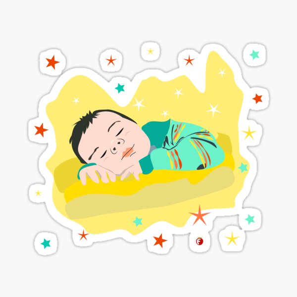 Item preview, What could be more beautiful than seeing a child smiling while sleeping? designed and sold by fraga-ro.