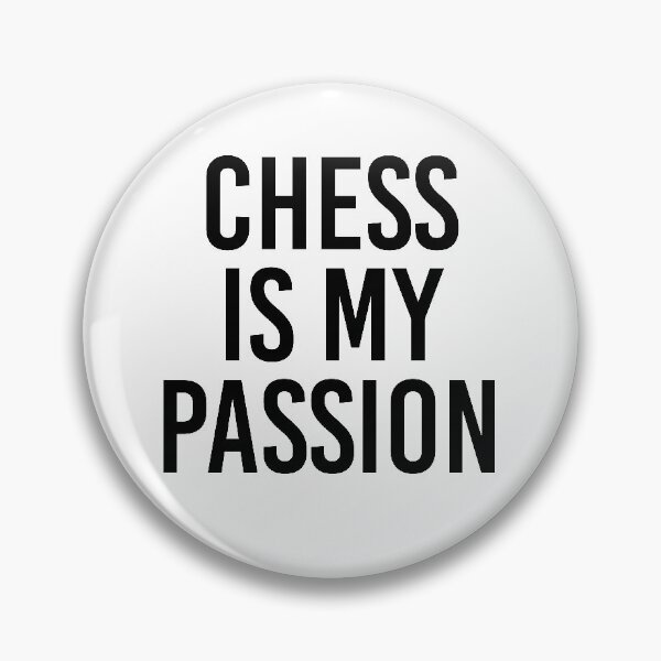 Item preview, Funny Chess Player Gift Chess Lover Gift Chess Is My Passion Sticker designed and sold by kmcollectible.