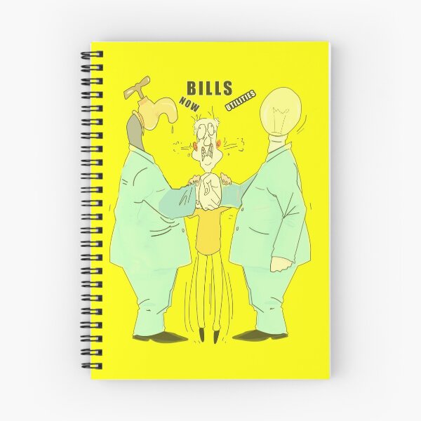 Item preview, utility companies paying bills funny editorial cartoon designed and sold by twobillion.