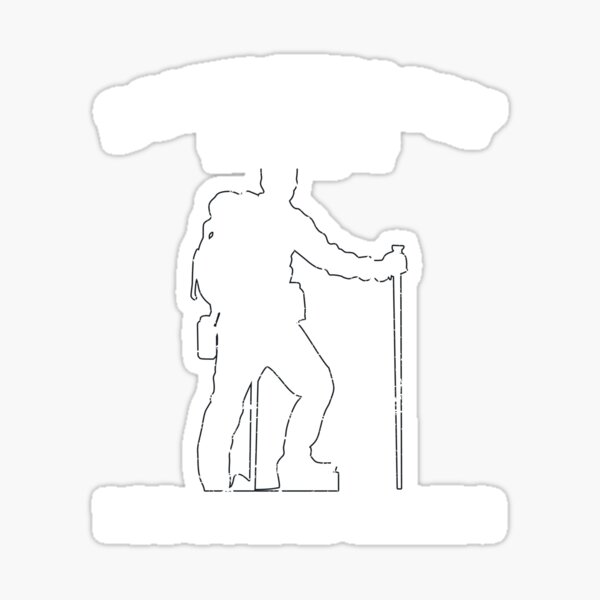 Item preview, Walking extreme Hiking Don't follow me i do stupid things designed and sold by 123428094.