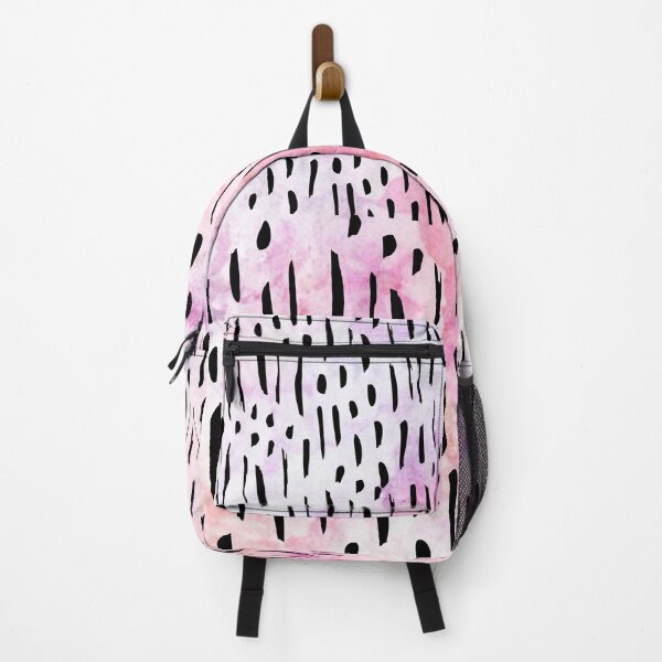 Item preview, Vertical Brush Strokes Chekered Pattern- Pink designed and sold by Designs By YL.