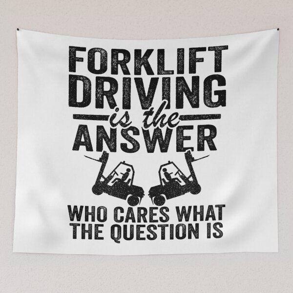 Item preview, Forklift Driving Is The Answer Operator Driver Gift designed and sold by Stronzi.