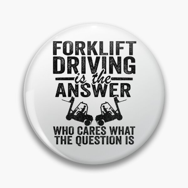 Item preview, Forklift Driving Is The Answer Operator Driver Gift designed and sold by Stronzi.