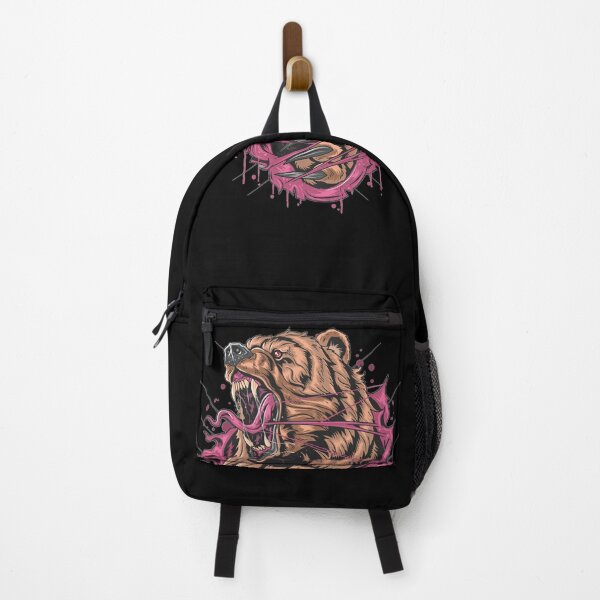 Item preview, BEAR GRIZZLY ANGRY V ARTWORK ECTOR designed and sold by teemix.