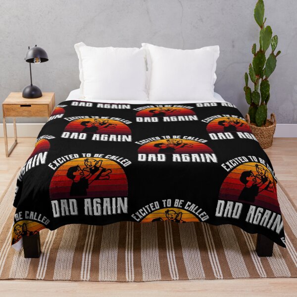 Item preview, Excited to be called dad again retro design designed and sold by DesignsVault.