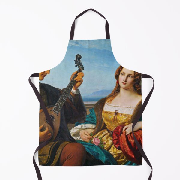 Item preview, Minstrel and two listening Ladies - Karl Ferdinand Sohn designed and sold by brushandframes.