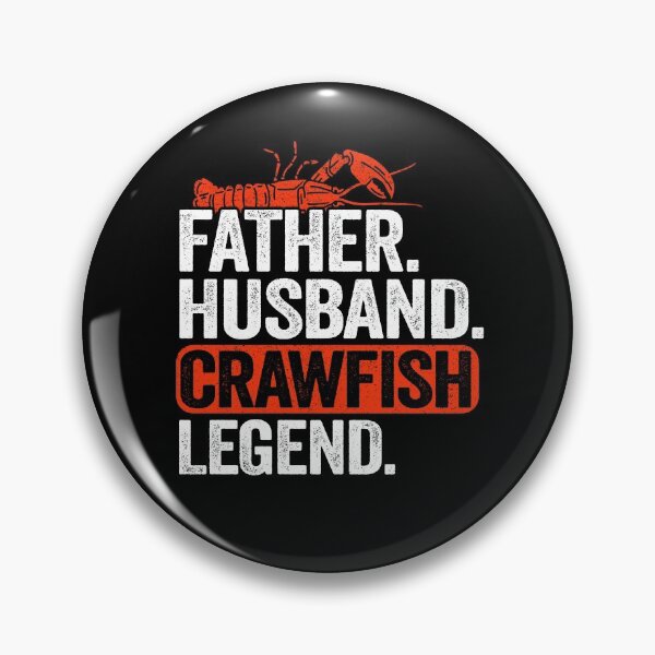 Item preview, Father Husband Crawfish Legend Funny Crawfish designed and sold by Stronzi.