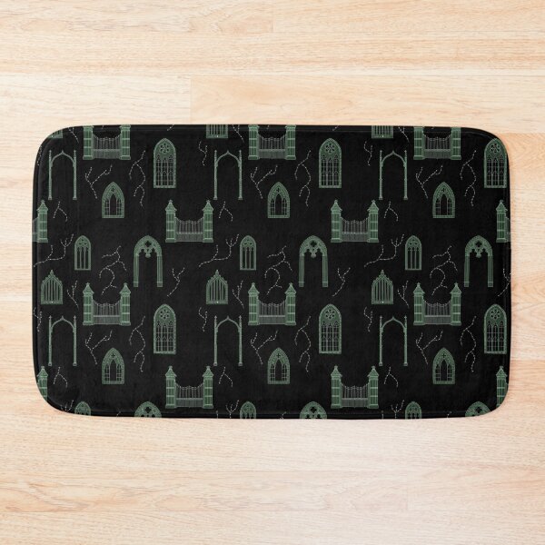 Item preview, Gothic Toile Green and Black designed and sold by coolcatkmart.