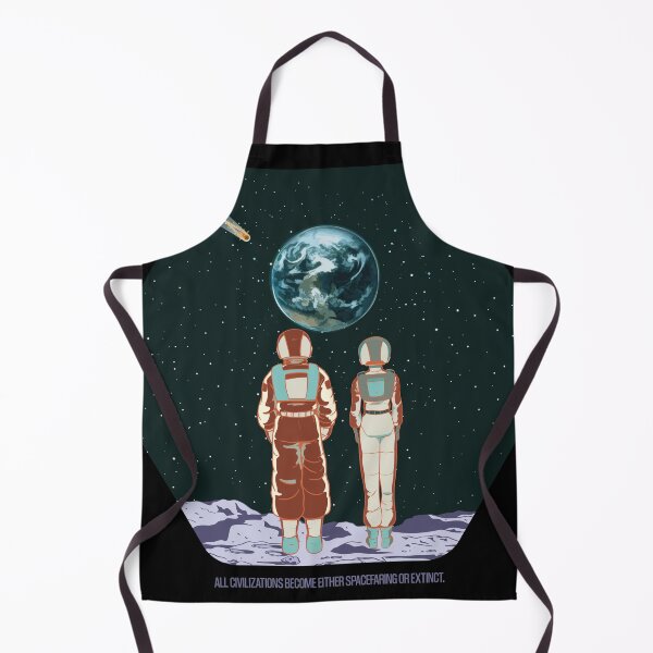 Item preview, Astronauts Watching The Planet Earth Apocalypse designed and sold by artado.