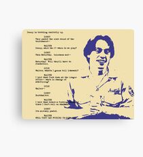 un-post it Canvas Print