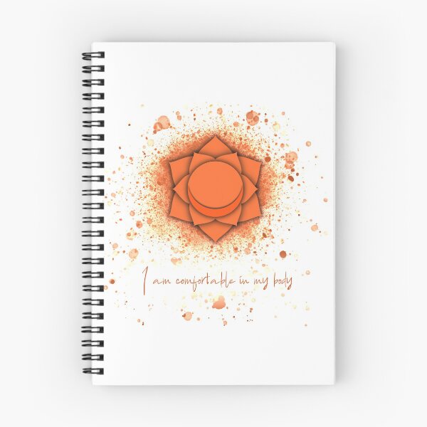 Item preview, Sacral Chakra Design / I am comfortable in my body designed and sold by blacklittlemoon.