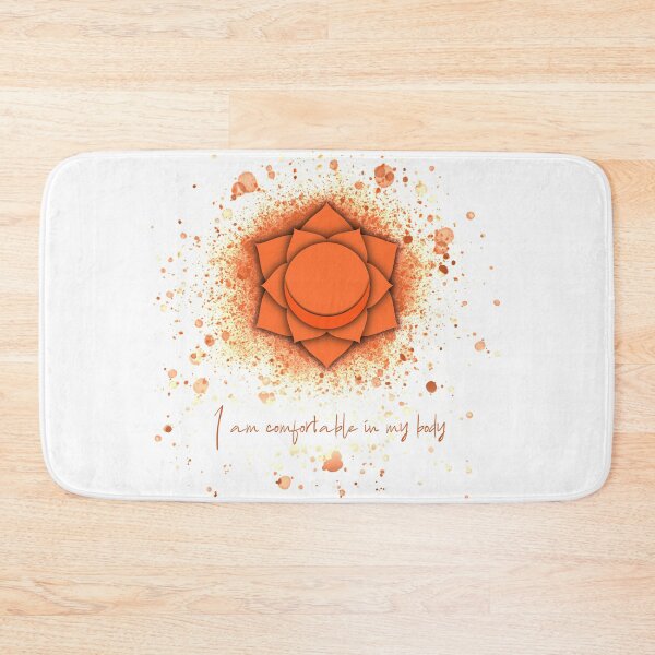 Item preview, Sacral Chakra Design / I am comfortable in my body designed and sold by blacklittlemoon.