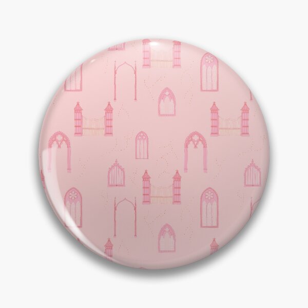 Item preview, Gothic Toile Pink designed and sold by coolcatkmart.