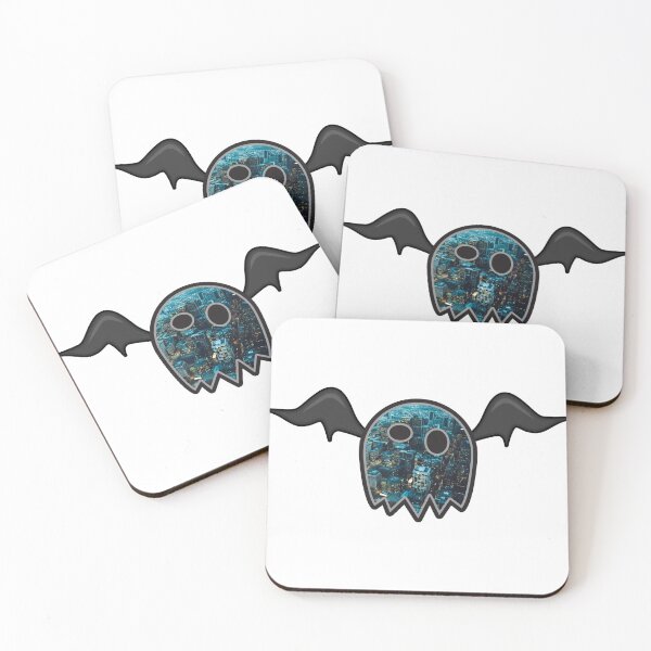 Item preview, Cityscape Winged Ghost designed and sold by BuzzySpaceBee.