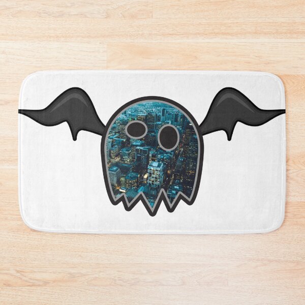 Item preview, Cityscape Winged Ghost designed and sold by BuzzySpaceBee.