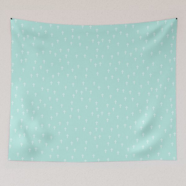 Item preview, Itty Bitty Crosses Seagrove Blue designed and sold by Miwhi’s Shop.