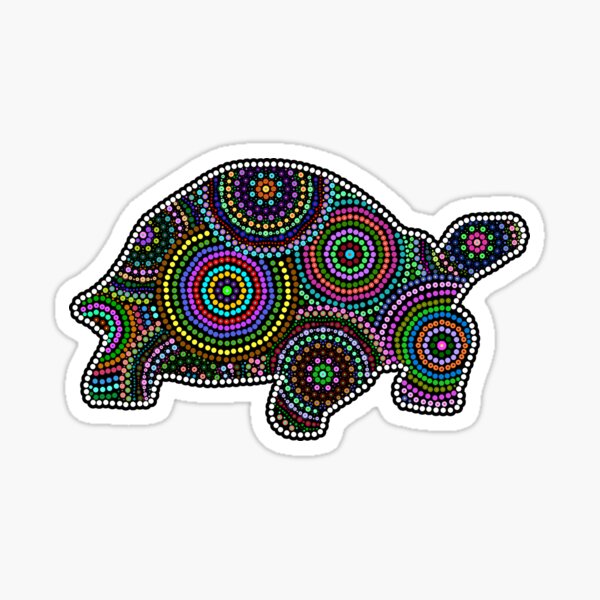 Item preview, Dot Mandala - Tortoise designed and sold by GeoCreate.