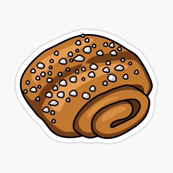 Cinnamon Bun! Sticker by Liv Arnold