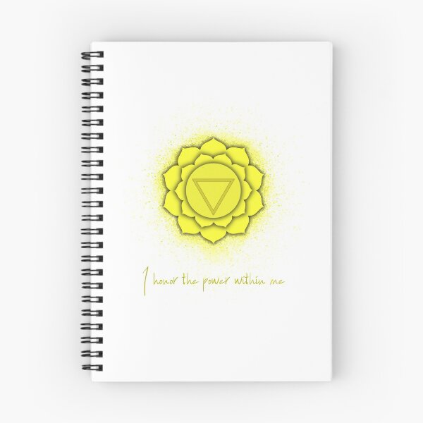 Item preview, Solar Plexus Chakra Design / I honor the power within me designed and sold by blacklittlemoon.