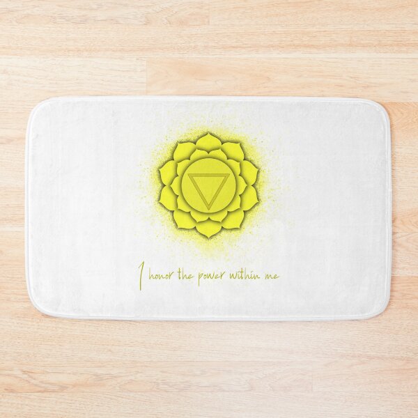 Item preview, Solar Plexus Chakra Design / I honor the power within me designed and sold by blacklittlemoon.