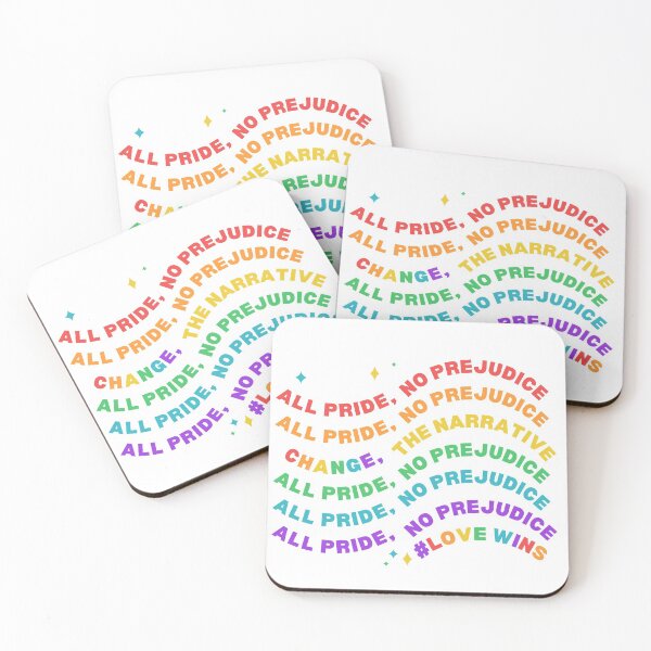 Item preview, All Pride, No Prejudice Flag designed and sold by CounselorsRUs.