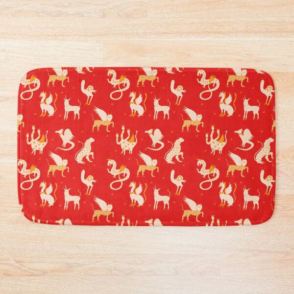 Item preview, Medieval Monsters Gold and Red designed and sold by coolcatkmart.
