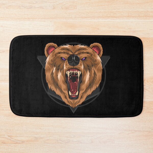 Item preview, BEAR GRIZZLY VECTOR designed and sold by teemix.