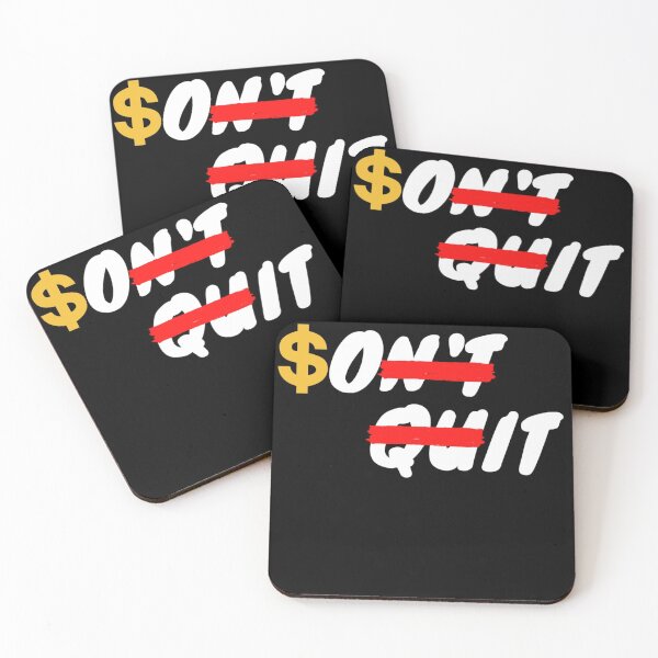 Item preview, Don't Quit, Do It For The Dollar designed and sold by Sonatablue.