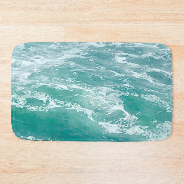 Item preview, Aqua Foamy Ocean Waves designed and sold by Lady-Lilac.