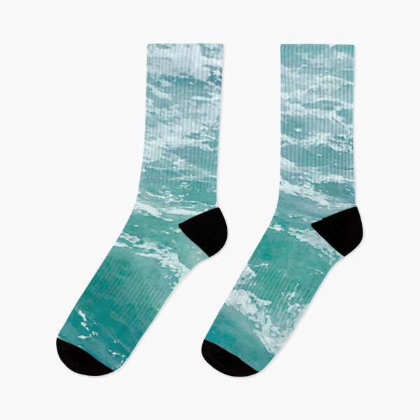 Item preview, Aqua Foamy Ocean Waves designed and sold by Lady-Lilac.
